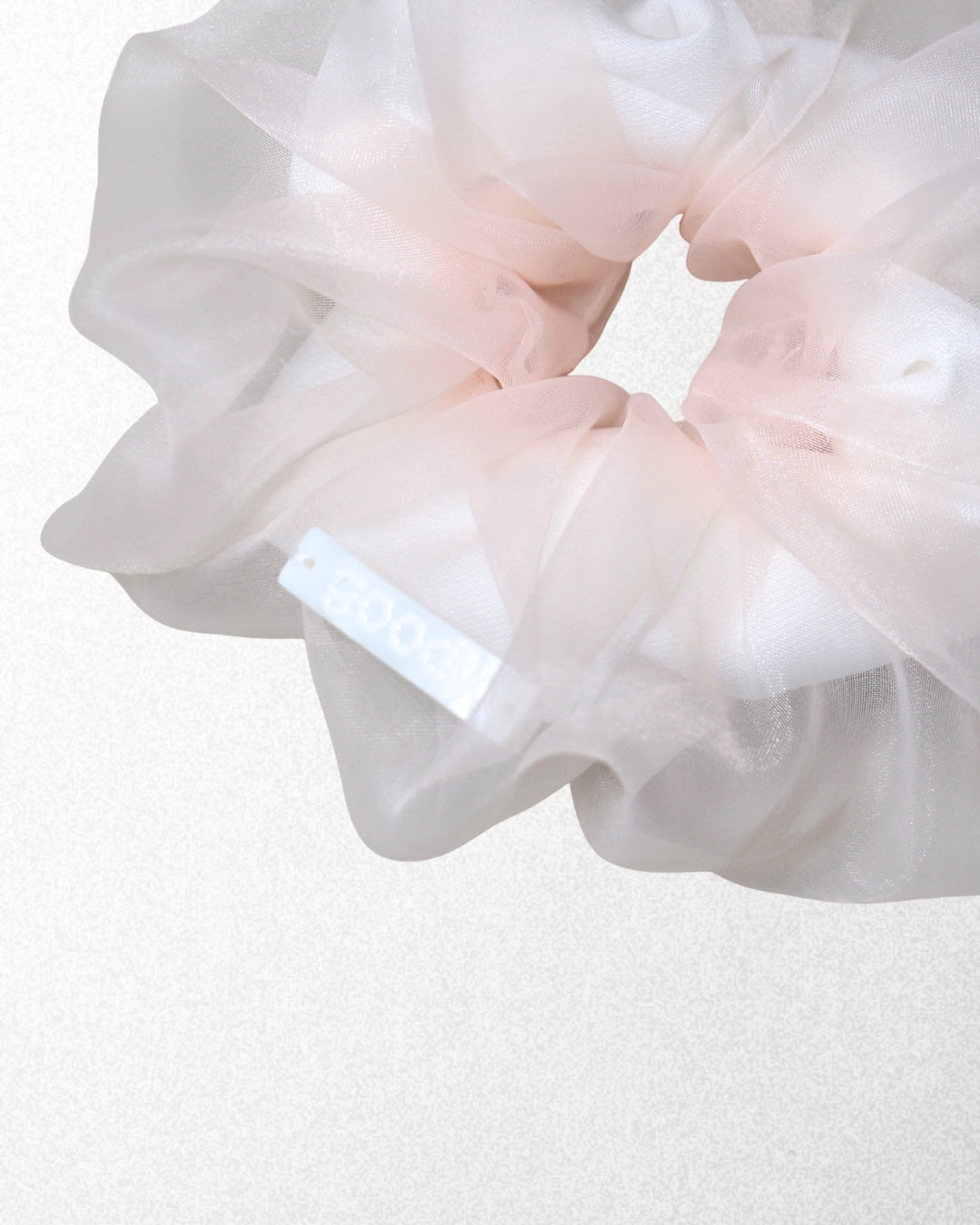 goody Sheer Petal 淺粉輕紗髮圈
