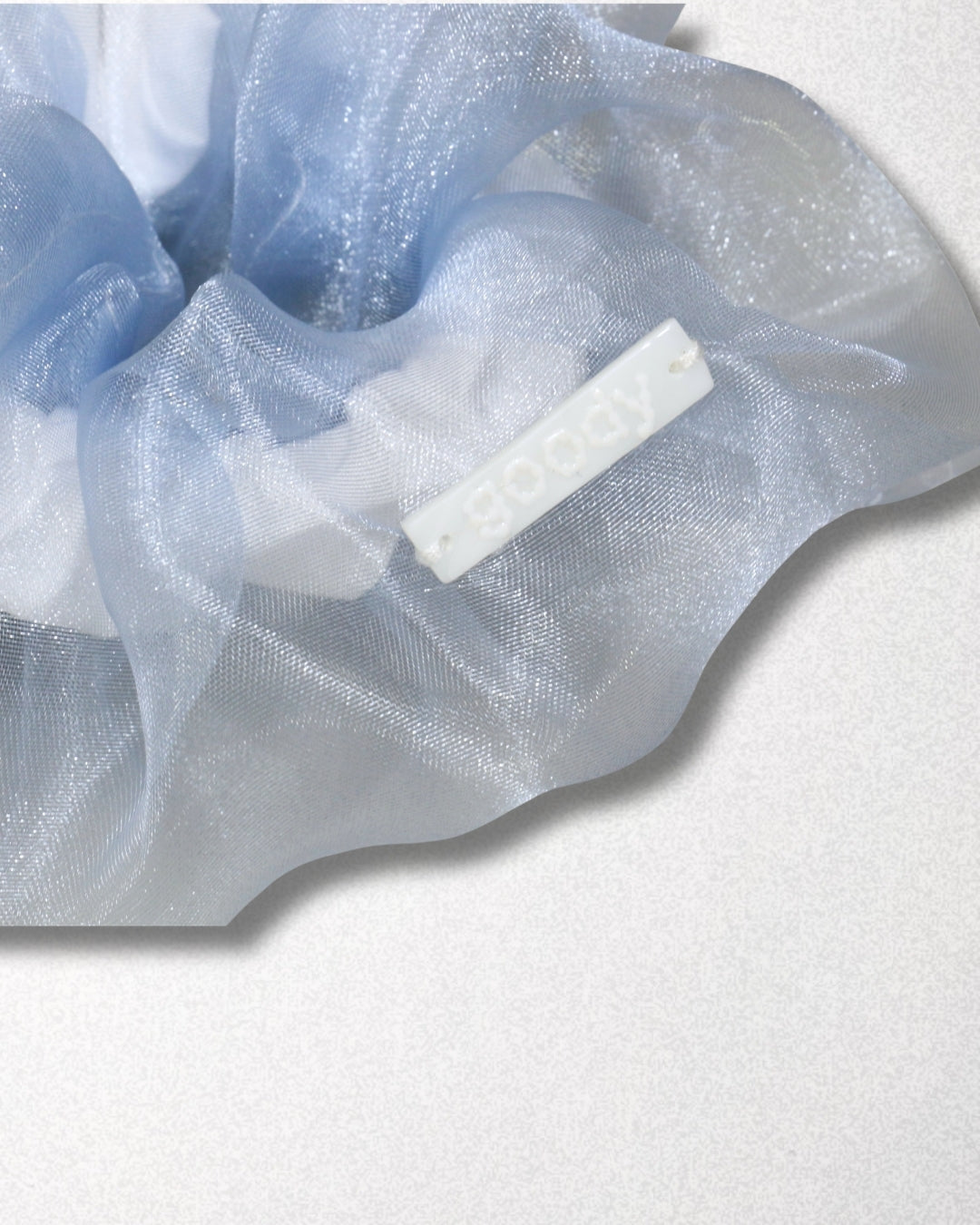 goody Sheer Petal 冰藍輕紗髮圈
