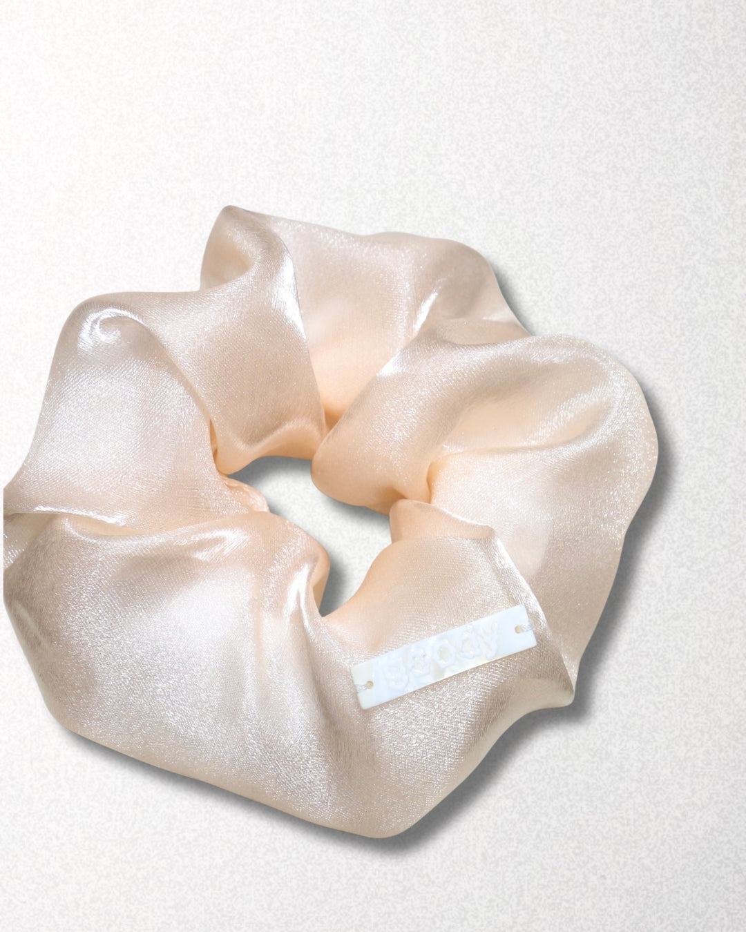 goody Satin Glow 淺粉緞光髮圈