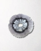 goody Ruffle Layer 銀色花邊髮圈