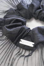 goody Ruffle Layer 白色花邊髮圈