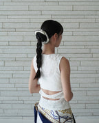 Lace Cross Tank Top