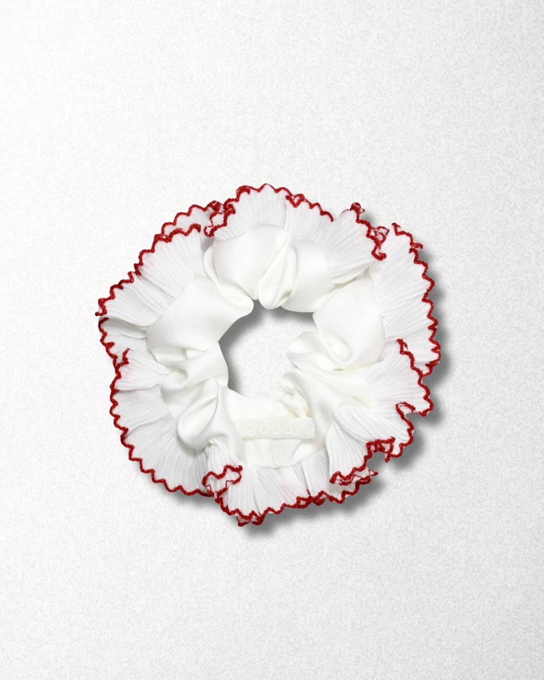 goody Ruffle Layer 草莓牛奶花邊髮圈