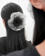 goody Sheer Petal 淺粉輕紗髮圈