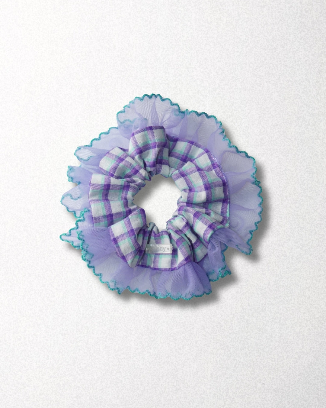 goody Ruffle Layer 紫藤髮圈