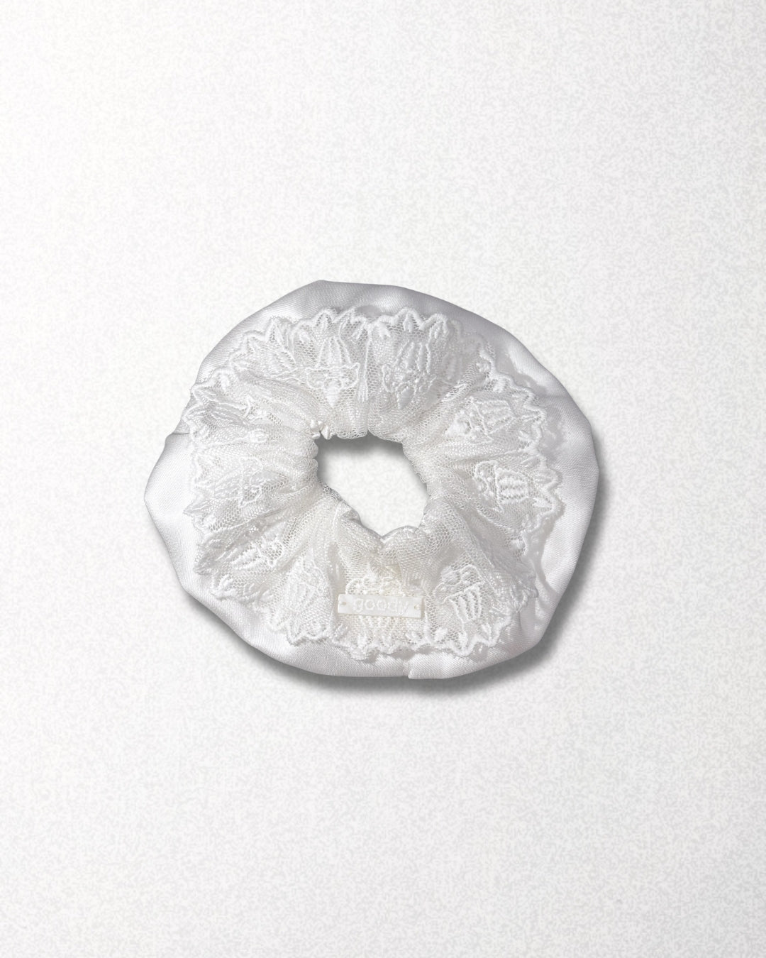 goody Ruffle Layer 白色蛋糕花邊髮圈