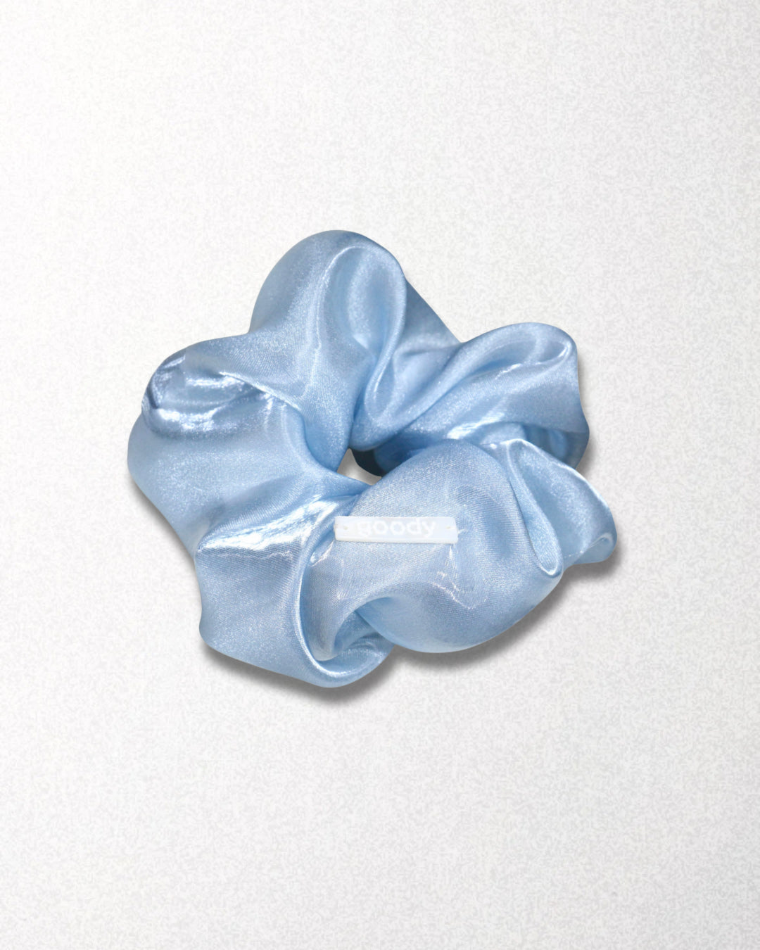 goody Satin Glow 冰藍緞光髮圈
