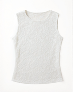 Lace Cross Tank Top