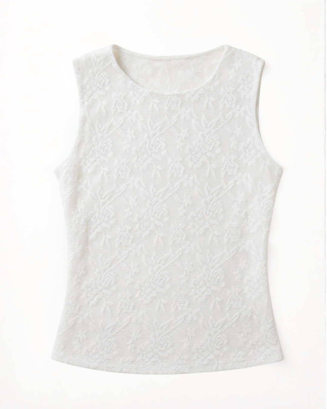 Lace Cross Tank Top